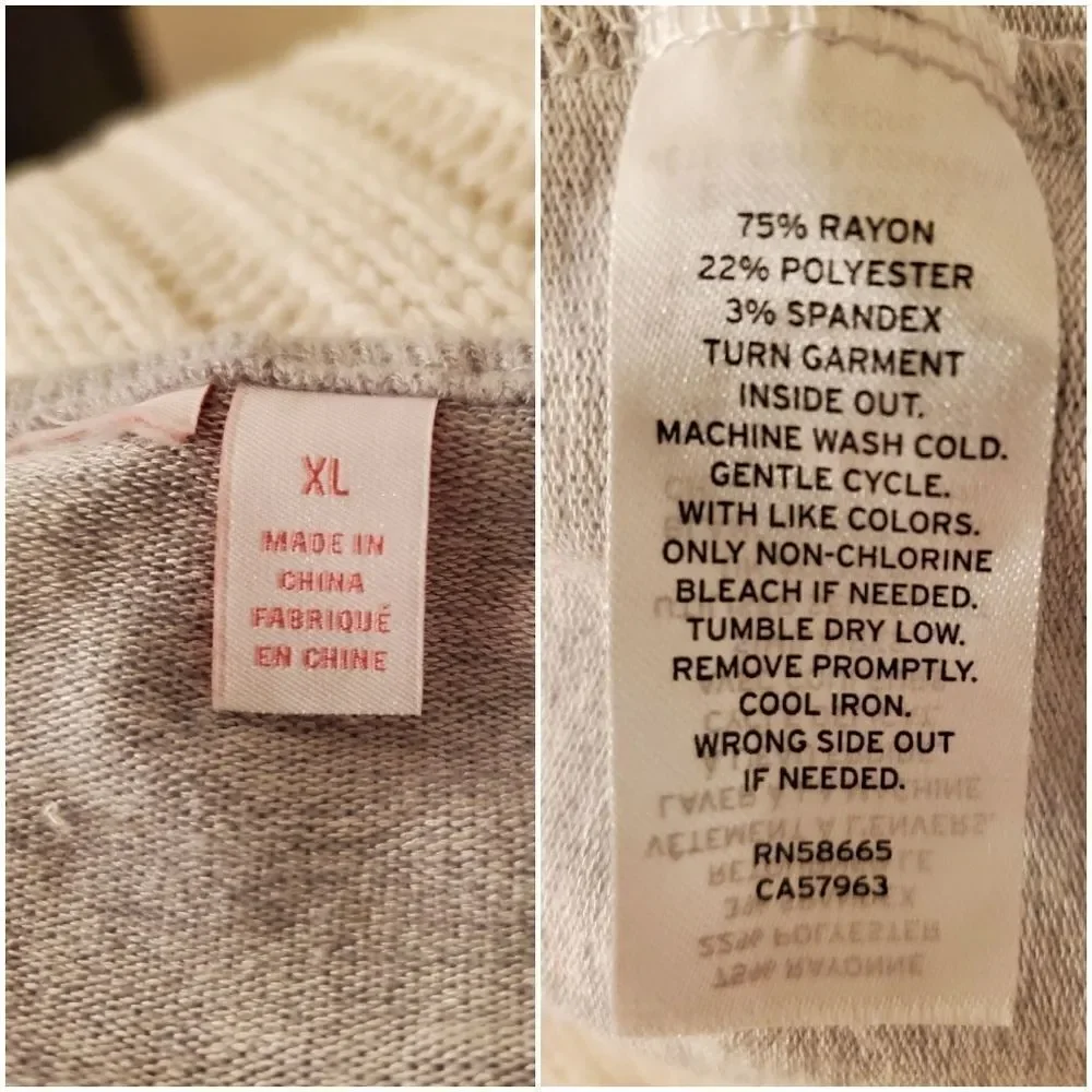 Make + Model Let's Snooze Short Pajama Top sz XL.